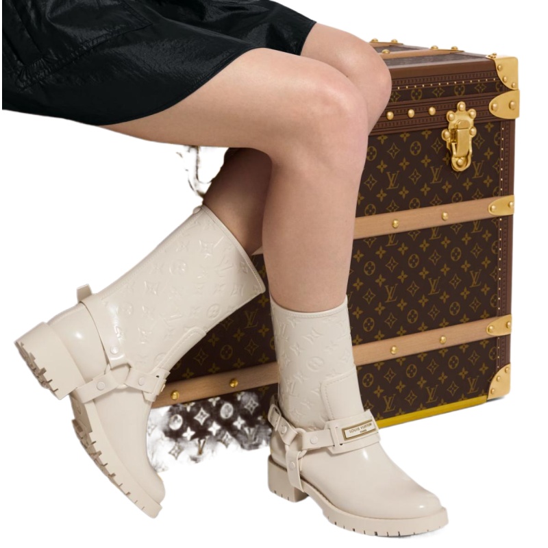 Louis Vuitton Drops Flat Half Rain Boot - Image 5